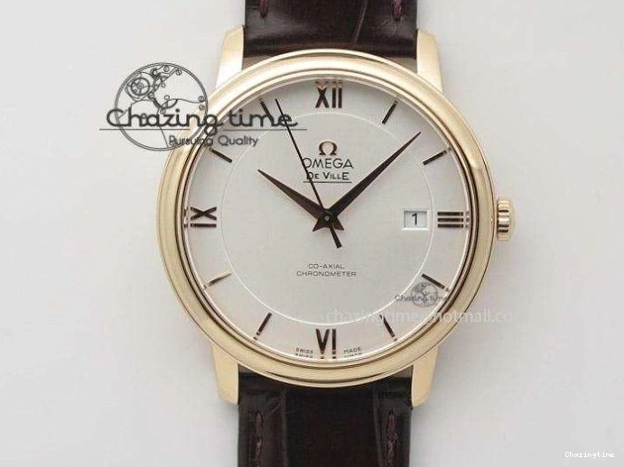 0512 De Ville Hour Vision 41mm SS VSF 1:1 Best Edition White Dial on SS Bracelet A8500 Super Clone Casual 7946